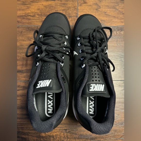 Nike Max Air Clipper 17 Flywire Cleats Men Size 13.5 Black/White New Without Box - Picture 5 of 7